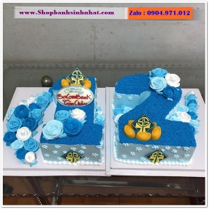 Bánh Sinh Nhật Chữ Cái & Số - RP12
